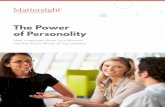 The Power of Personality - Amazon S3 Super Personalities Behind Top Leaders: The Power Of Personality 3 First developed by clinical psychologist Dr. Taibi Kahler in the 1970s, PCM