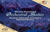 Orchestral Rimsky-Korsakov Suites€¦ · Nikolai Rimsky-Korsakov The Mightiest of the Five (1844 – 1908) Suite from “Snow Maiden” 1 Introduction 3. 33 2 Dance of the Birds