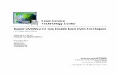 Food Service Technology Center · Food Service Technology Center ... method, product or process disclosed in this document, ... ity were determined using frozen apple pies. Browning