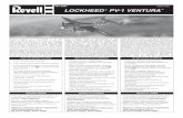 21 LOCKHEED PV-1 VENTURA - manuals.hobbico.commanuals.hobbico.com/rmx/85-5531.pdf · KIT 5531 85553110200 LOCKHEED ® PV-1 VENTURA™ Originally designed as a development of the RAF