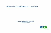 Nimsoft® Monitor™ Server · Minor revisions and documentation fixes for Nimsoft Server 6.10. Contact Nimsoft ... Installing a Robot on an AS400 Computer ...