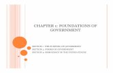 CHAPTER 1: FOUNDATIONS OF GOVERNMENT - …lh-gjones.weebly.com/uploads/2/4/6/7/24671822/chapter_1_.pdfconstitutional government that protected individual rights by placing limits on