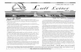 Luff Letter Editor - Concord Yacht Club€¦ · Kevin Johnson outlines work opportunities in another section of this issue of the Luff Letter. ... on the docks and around the yard