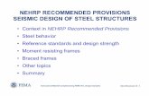Topic 10 - Seismic Design of Steel Structuresrichardson.eng.ua.edu/Former_Courses/Wind_and_Seismic_fa...See FEMA 350: Recommended Seismic Design Criteria for New Steel Moment-Frame
