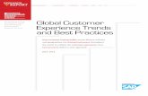 Global Customer Experience Trends and Best … Customer Experience Trends and Best Practices ... “Global Mobile Data Traffic,” on page 6). ... Global Mobile Data Traffic Forecast