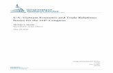 U.S.-Vietnam Economic and Trade Relations: Issues for … · U.S.-Vietnam Economic and Trade Relations: Issues for the 114th Congress Congressional Research Service 2 Vietnam’s