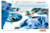 Implementation of an Enhanced Recovery after …caho-hospitals.com/wp-content/uploads/2014/02/CAHO-ERAS-ARTIC...Implementation of an Enhanced Recovery after Surgery ... foster.health.care.innovation.through.research.and.discovery.