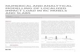 NUMERICAL AND ANALYTICAL MODELLING OF LOCALIZED IMPACT ...epubs.surrey.ac.uk/813516/14/FABIGNewsletter70-Modellingof... · MODELLING OF LOCALIZED IMPACT LOAD IN RC ... fibre reinforced