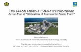 THE CLEAN ENERGY POLICY IN INDONESIA - …indonesien.ahk.de/.../RENERGY2011/MONDAY/...German-Indonesian_… · High priority to use renewable energy and clean technology ... Sidoarjo