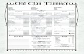 Old Clan Tzimisce - Rock Solid Shellsmrgone.rocksolidshells.com/pdf/V20/V20_4-Page_Neonate_Tzimisce... · Old Clan Tzimisce Name: Player: Chronicle: Nature: Demeanor: Concept: Generation: