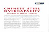 CHINESE STEEL OVERCAPACITY - USITC | United States ...€¦ · industry the term has become synonymous with ... Beijing once again identified ... CHINESE STEEL OVERCAPACITY: A Legacy