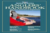 ANGLERS’ HANDBOOKnovascotia.ca/fish/documents/2014anglingguide.pdf · ANGLERS’ HANDBOOK and 2014 Summary of Regulations New winter opportunities Page 45-46 Free Sportfishing Weekends