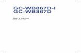 GC-WB867D-I GC-WB867D - Support - GIGABYTE …download.gigabyte.eu/FileList/Manual/mb_manual_gc-wb867d...GC-WB867D-I GC-WB867D User's Manual 12WE6-WIFIAC-10AR - 2 - English Step 1: