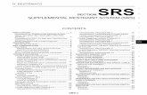 SECTION SUPPLEMENTAL RESTRAINT SYSTEM (SRS)pdf.textfiles.com/manuals/AUTOMOBILE/NISSAN/frontier/2003_Frontier/... · PASSENGER AIR BAG DEACTIVATION SWITCH LOCK CYLINDER ... Precautions