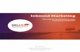 Inbound Marketing .of direct mail never opened. INBOUND MARKETING | 3 Wha ... Inbound marketing can