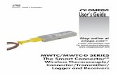 RoHS 2 Compliant User’s Guide - omega.com · The Smart ConnectorTM ... Connector/Transmitter/ Logger and Receivers RoHS 2 Compliant e-mail: info@omega ... approval could void the