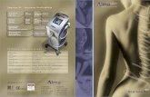 Alma Soprano XL - sirexmedica.com.ar · Large spot size with sapphire-tip cooling The Soprano XL system is the new gold standard for 810nm diode hair removal with powerful CW Pulse