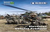 Slovenian Defence Products - Grozd obrambne industrije ... · Slovenian Defence Products. ... Gun stabilization amplifiers VR-ELEKTRONIKA d.o.o. 44 5. ... Strojarska ulica 2 SI-4226