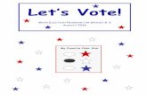 2016 Mock Election K-3 - Illinois State Board of Elections · understanding of the electoral process by conducting a mock election using animals ... ANSWER KEY FOR PUZZLES ... same