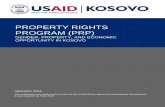 PROPERTY RIGHTS PROGRAM (PRP) - usaid.gov PRP... · PROPERTY RIGHTS PROGRAM (PRP) ... enhanced women’s rights to use property; and 4) improved communication and ... ensure that