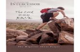 The Lord is my ROCK - intercessors.org them for publication in The Breakthrough Intercessor. Remember also to send us your prayer requests. ... a greater anointing or mantle), ...