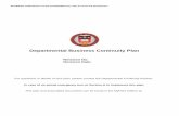 Departmental Business Continuity Plan - Boston Collegecontent/content... · Departmental Business Continuity Plan ... functions, as a checklist of ... 1 available classrooms, power,