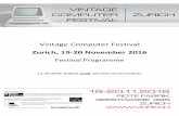 Vintage Computer Festival Programme Guide - mcs.unibnf.chmcs.unibnf.ch/sites/diuf.unifr.ch.drupal.mcs/files/downloads... · The explicit goal of the Vintage Computer Festival is to