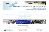 News Analytics in Finance: Handbook - OptiRisk Systems · Part VI – Directory of news analytics service ... This is scheduled for September 2010 ... algorithmic trading companies