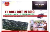IT Rollout Challan Generation Steps - esic.nic.in · EMPLOYERR >Monthly Contribution>Monthly Contribution Details>Payment>Challan Form . CHALLAN CREATION After submitting the request,