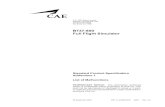 B737-800 Full Flight Simulator · ATA 27 - Flight Controls 84 ... 31.2 EFIS CONTROL PANEL POWER FAIL ... Boeing 737-800 FFS Standard Product Specification – Addendum 1