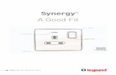 Synergy wiring accessories - Legrand · 3 White. Authentic. Sleek Design. Metalclad. Boasting a Complete Range Synergy was designed to ﬁ t your preferences right from its inception