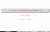 Principles of Programming Languages (S) - Politecnico di …home.deib.polimi.it/pradella/PL/Scheme.pdf · 2017-12-01 · Principles of Programming Languages (S) Matteo Pradella ...