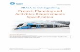 Project, Planning and Activities Requirements Specification · Project, Planning and Activities Requirements Specification PICS_R ... SRS System Requirement ... Planning and Activities