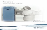 Freezers - LABREPCO | LABRepCo: laboratory equipment | … · 2015-05-27 · Helmer Freezers Deliver ... Helmer has two distinct -30ºC freezer lines. ... 5 years compressor / 2 years