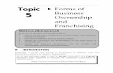 1. Pearson Cover & Credit - tankonyvtar.hu · 68 X TOPIC 5 FORMS OF BUSINESS OWNERSHIP AND FRANCHISING Once an entrepreneur makes a decision to launch a business, one of the first