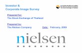 Investor and Corporate Image Survey Presentation · The Nielsen Company Date: February, ... \Rsch_SB\J.44546\Attract_ Investor_ Report.ppt Page (2) Research Objectives/Research Approach