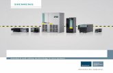 Safety Integrated for Drives and Motion Control - Siemens · Safety Integrated for Drives and Motion Control Brochure Edition ... ET 200 SINUMERIK 840D sl ... PLC and are used to