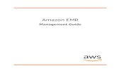 Amazon EMR - Management Guide · Amazon EMR Management Guide Overview What Is Amazon EMR? Amazon EMR is a managed cluster platform that simpliﬁes running big data frameworks, such