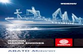 WEICHAI MARINE ENGINES - abato.nl · marine engines are known for toughness and reliability, good fuel efficiency and service. That’s why so many customers and partners worldwide