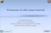 Processor-in-the-loop tutorial - NREL · Processor-in-the-loop tutorial Fernand Diaz Franco Advisor: Dr. Chris Edrington . Energy Conversion and Integration Thrust (EC&I) Center for