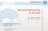 Social Networking in Drupal - Isaac Sukin Networking in Drupal.pdf · Social Networking in Drupal By Isaac Sukin ... . ... Read the Micropublisher proposal
