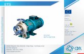 Metallic Magnetic Drive Centrifugal Pumps Close-coupled ...cdrpompe.com/wp-content/uploads/2017/08/ETS.pdf · Meets ISO2858 : 1975, BS EN 22858 : ... • ETS 30/40 Flanged ISO 1092-1