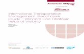 International Transportation Management Benchmark … · International Transportation Management Benchmark ... > SAP ... event management and the visibility into each leg of the process.