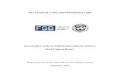 The Financial Crisis and Information Gaps - IMF · The Financial Crisis and Information Gaps ... call on the IMF and FSB to report back to us on the progress of DGI-2 in the second
