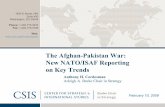 The Afghan-Pakistan War: New NATO/ISAF Reporting on Key Trends · The Afghan-Pakistan War: New NATO ... in threat activity because they compare the worst winter months for ... night