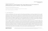 Adsorption Technique for the Removal of Organic … · ganic contaminants in wastewater treatment. Adsorption has ... porosity and the surface chemistry of the activated carbons have