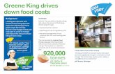 Greene King drives - plate2planet.co.uk · Greene King drives down food costs C A S E ... While we have tried to make sure this case study is accurate, ... Your_Business_is_Food_case_study_Greene_King_HW.indd