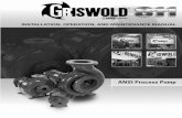 ANSI Process Pump - All Pumps · Installation, Operation and Maintenance Manual Griswold Model 811 ANSI Process Pump Congratulations!