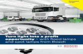 with flood lamps and spot lamps from Bosch · 30 lx 15 lx 10 lx 5 lx 1 lx m 0 20 40 60 80 100 120 140 160 180 200 220 240 260 280 m 30 lx 15 lx 10 lx 5 lx 1 lx m 0 5 10 15 20 25 30