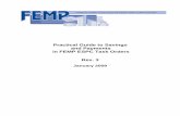 Practical Guide to Savings and Payments in FEMP ESPC … · Leading by example, saving energy and taxpayer dollars in federal facilities Practical Guide to Savings and Payments in
